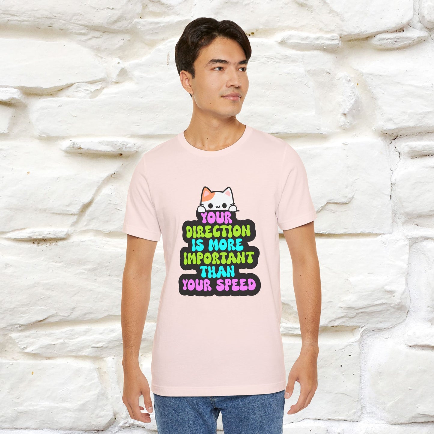 "Your Direction Is More ..." |  Cat T-shirt | Nunu&Miao Studio - Nunu&Miao Studio