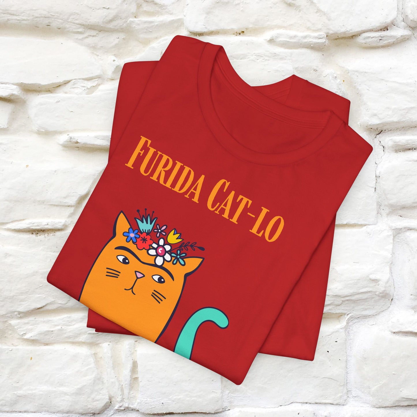 "Furida Cat-Lo'' Cat T-Shirt for Men & Women | 100% Cotton*🐾