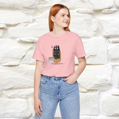 "Antidepressants" Cat T-Shirt | Front & Back Design | Nunu&Miao Studio