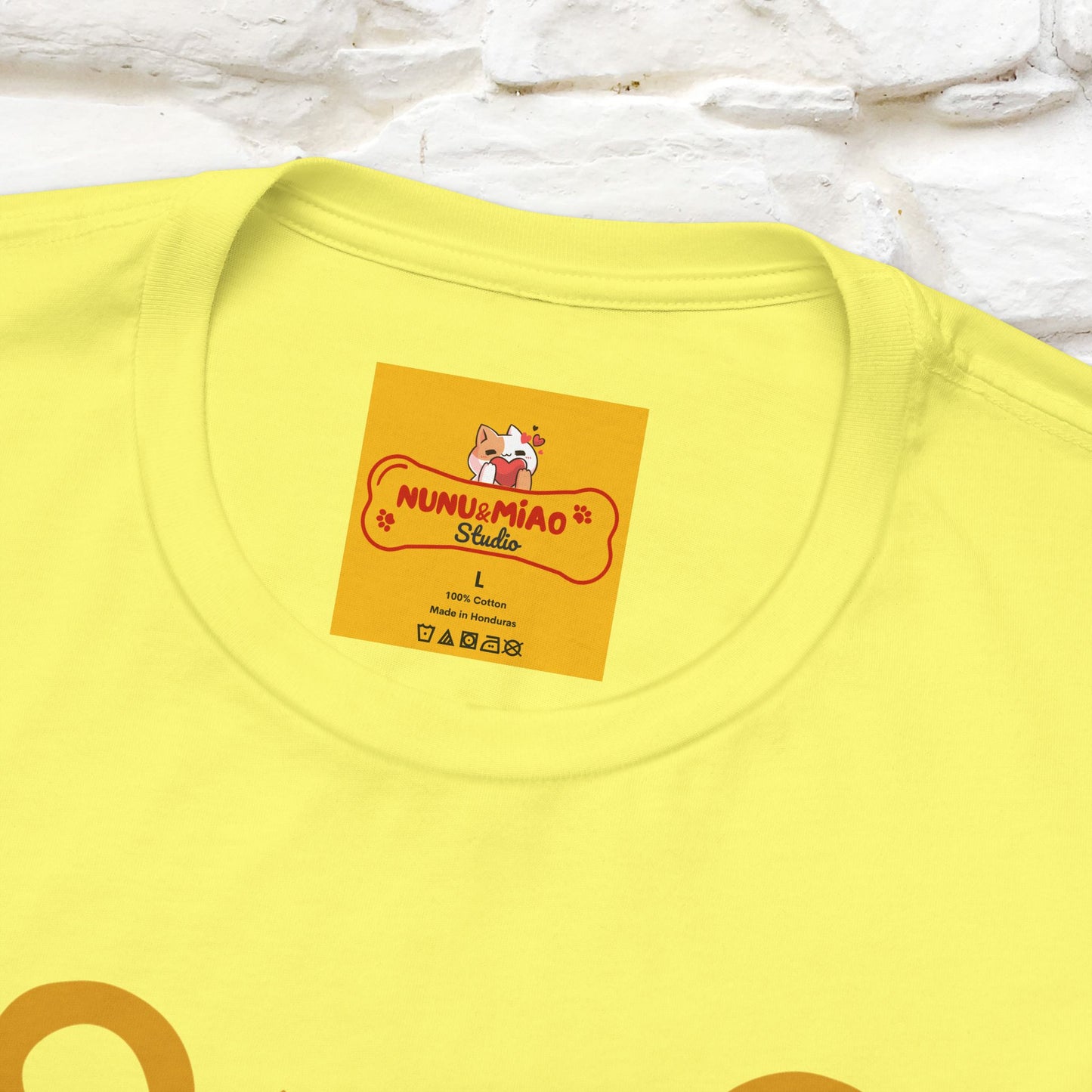 ''Power'' | Cat T-Shirt Front and Back Design | Nunu&Miao Studio