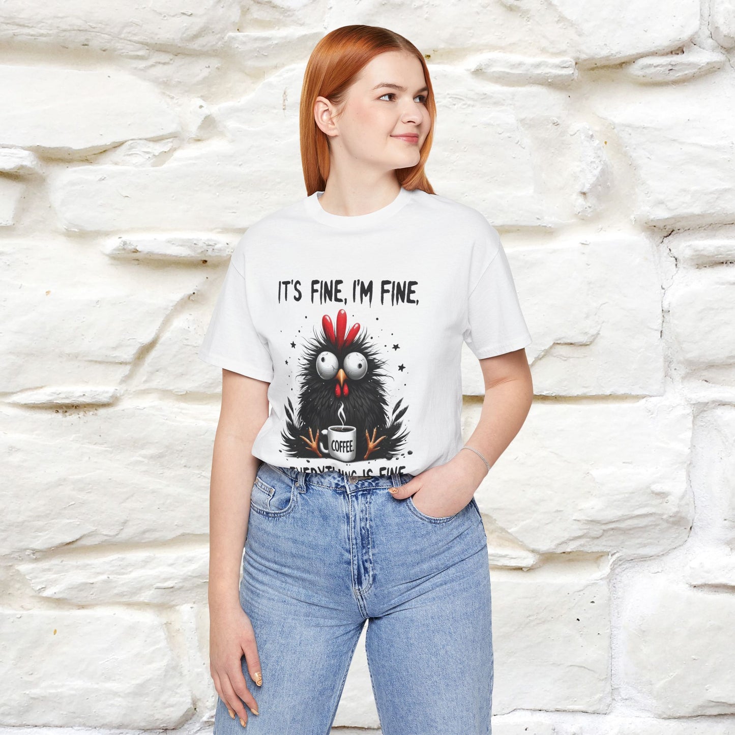 "Everything Is Fine" |Funny T-Shirt | Nunu&Miao Studio