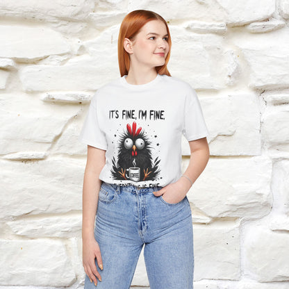 "Everything Is Fine" |Funny T-Shirt | Nunu&Miao Studio