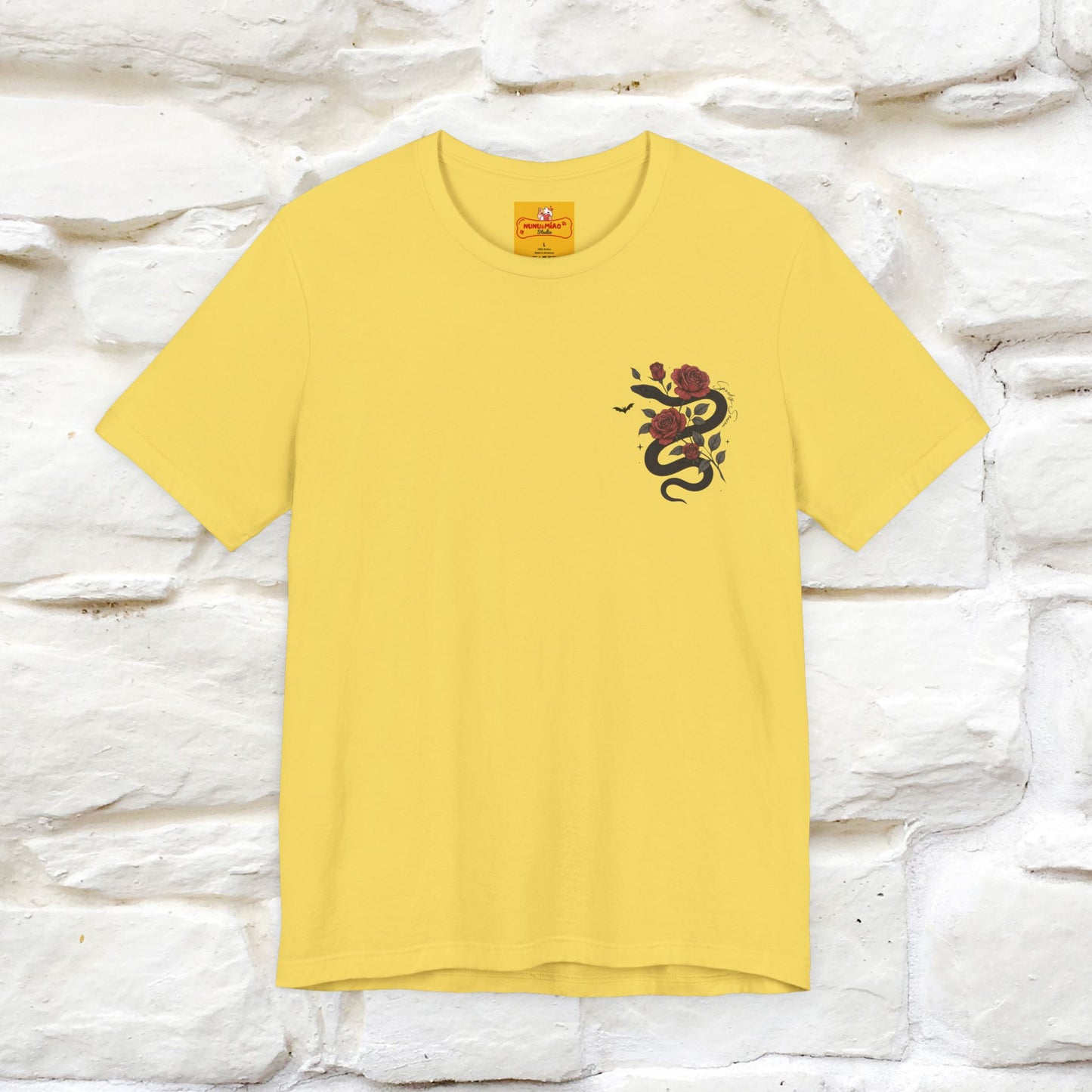 "The Rose and The Snake " Halloween T-shirt |Nunu&Miao Studio