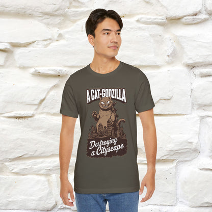 ''A Cat-Godzilla ''| CatT-Shirt | Nunu&Miao Studio
