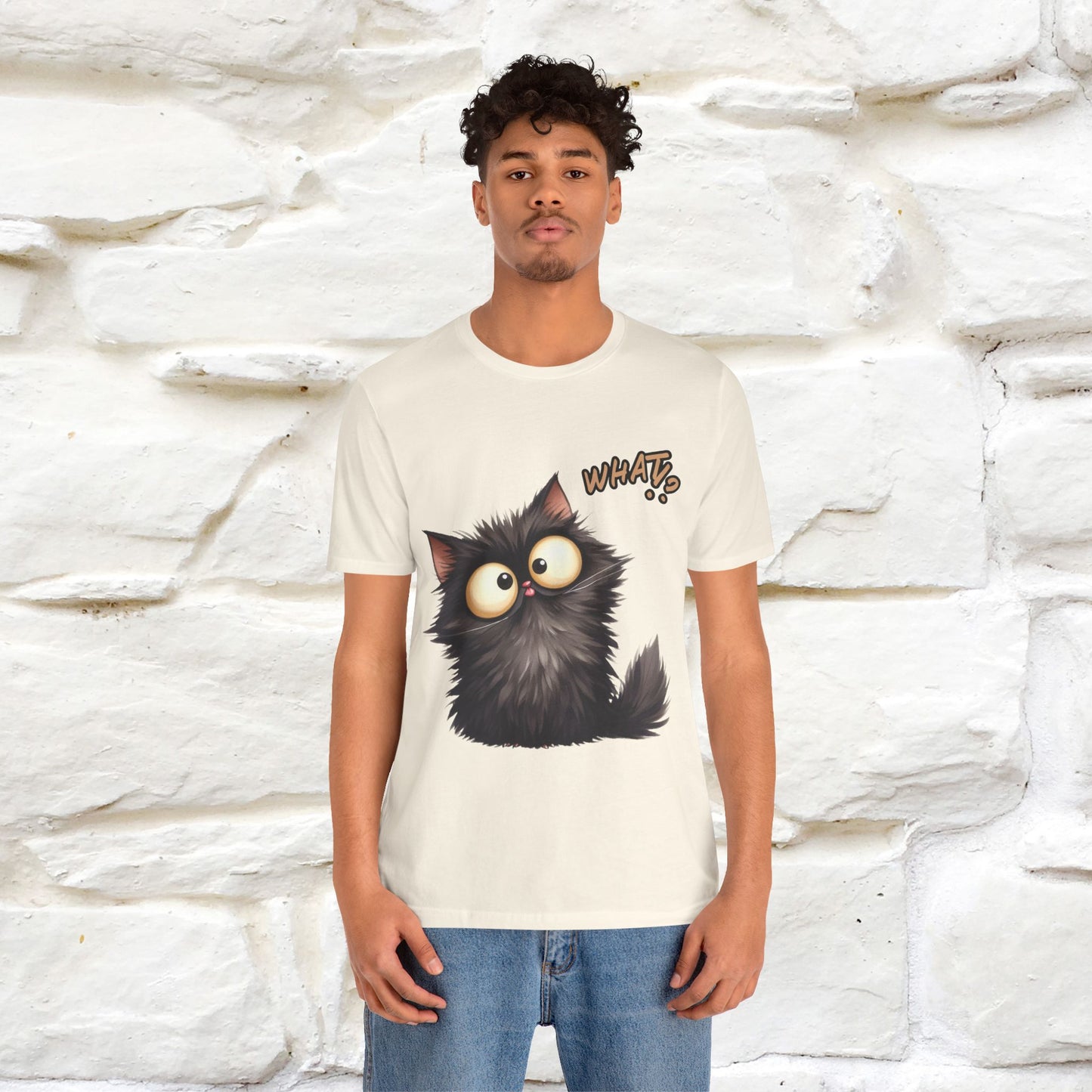 ''What ?'' | Cat T-Shirt  | Nunu&Miao Studio