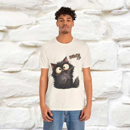''What ?'' | Cat T-Shirt  | Nunu&Miao Studio