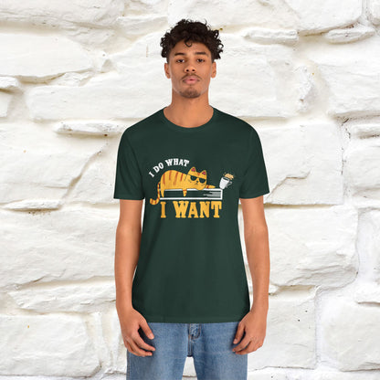 "I Do What I Want" Cat T-Shirt | Nunu & Miao Studio
