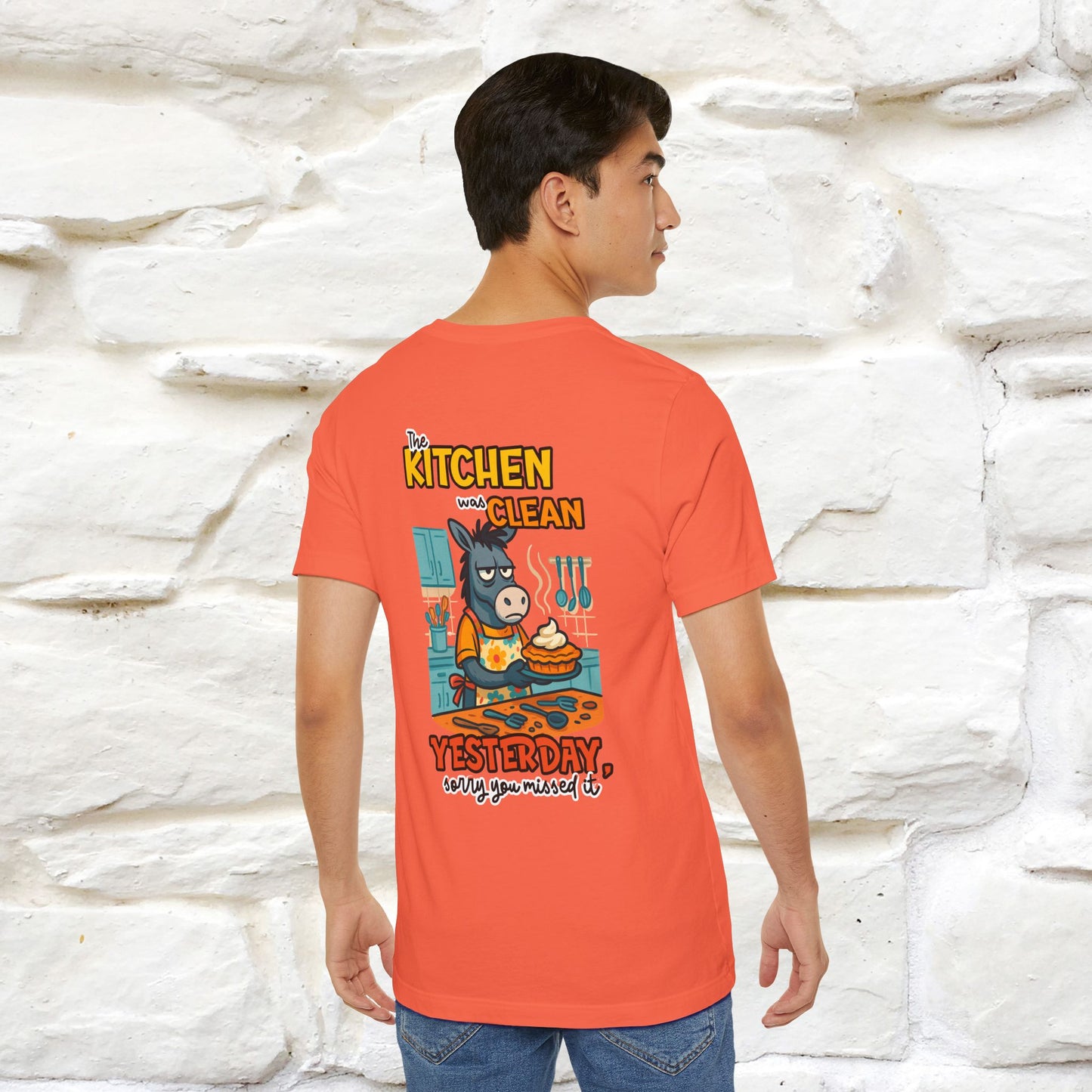 "The Kitchen Was Clean... " |Funny T-Shirt | Nunu&Miao Studio