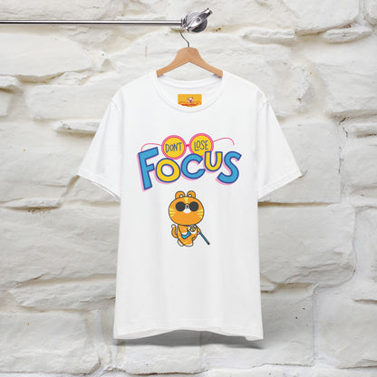 ''Don’t Lose Focus'' Cat T-Shirt | Nunu&Miao Studio - Nunu&Miao Studio