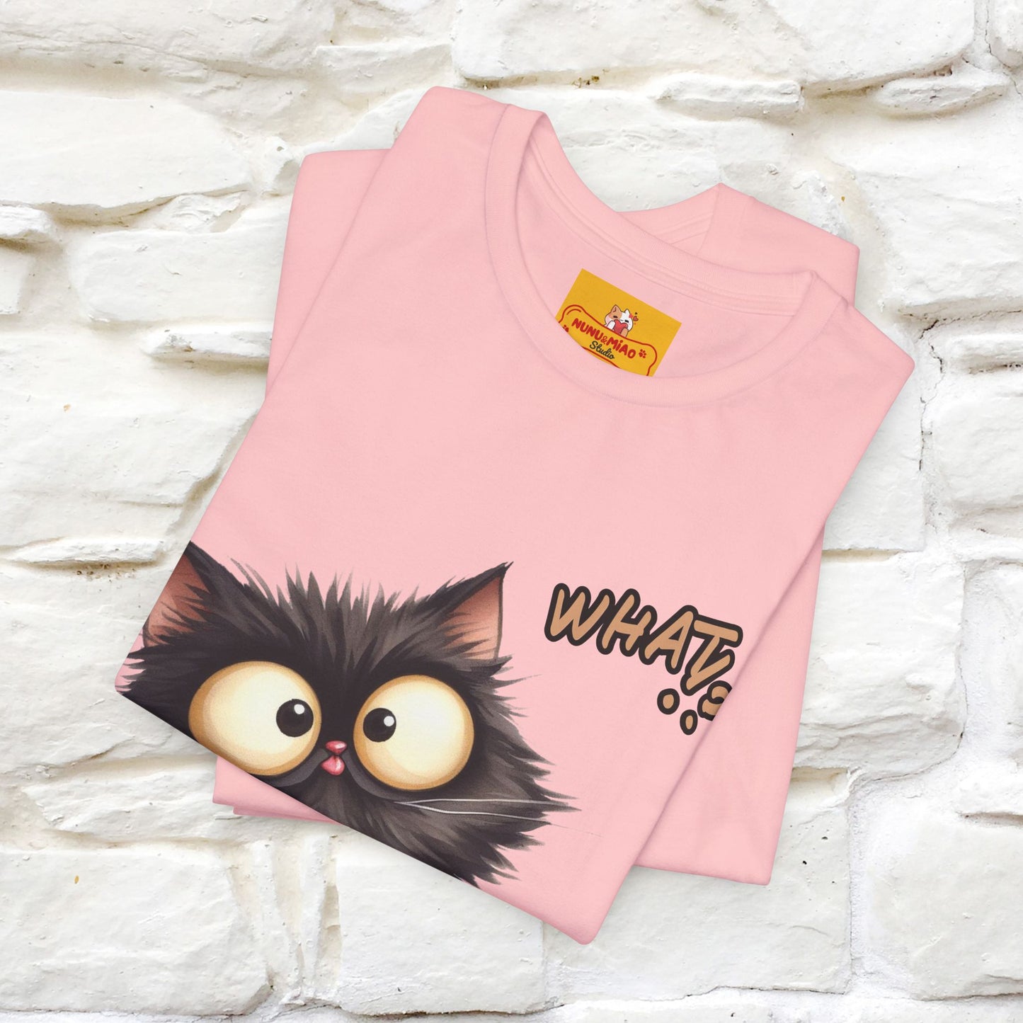 ''What ?'' | Cat T-Shirt  | Nunu&Miao Studio