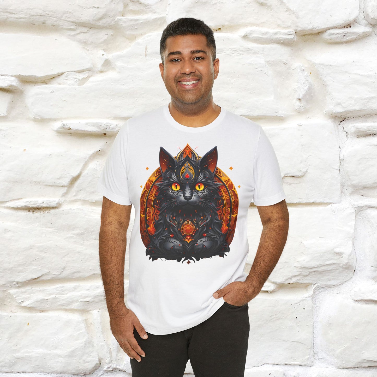 "Black Cat  T-Shirt for Men & Women | 100% Cotton* | Purrfect Cat Lover Tee 🐾"