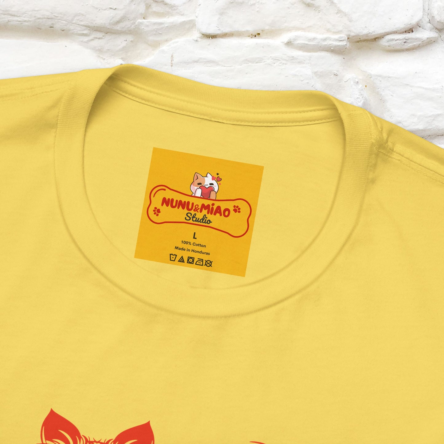 "The Third Eye'' Cat T-Shirt Front and Back Design | Nunu&Miao Studio
