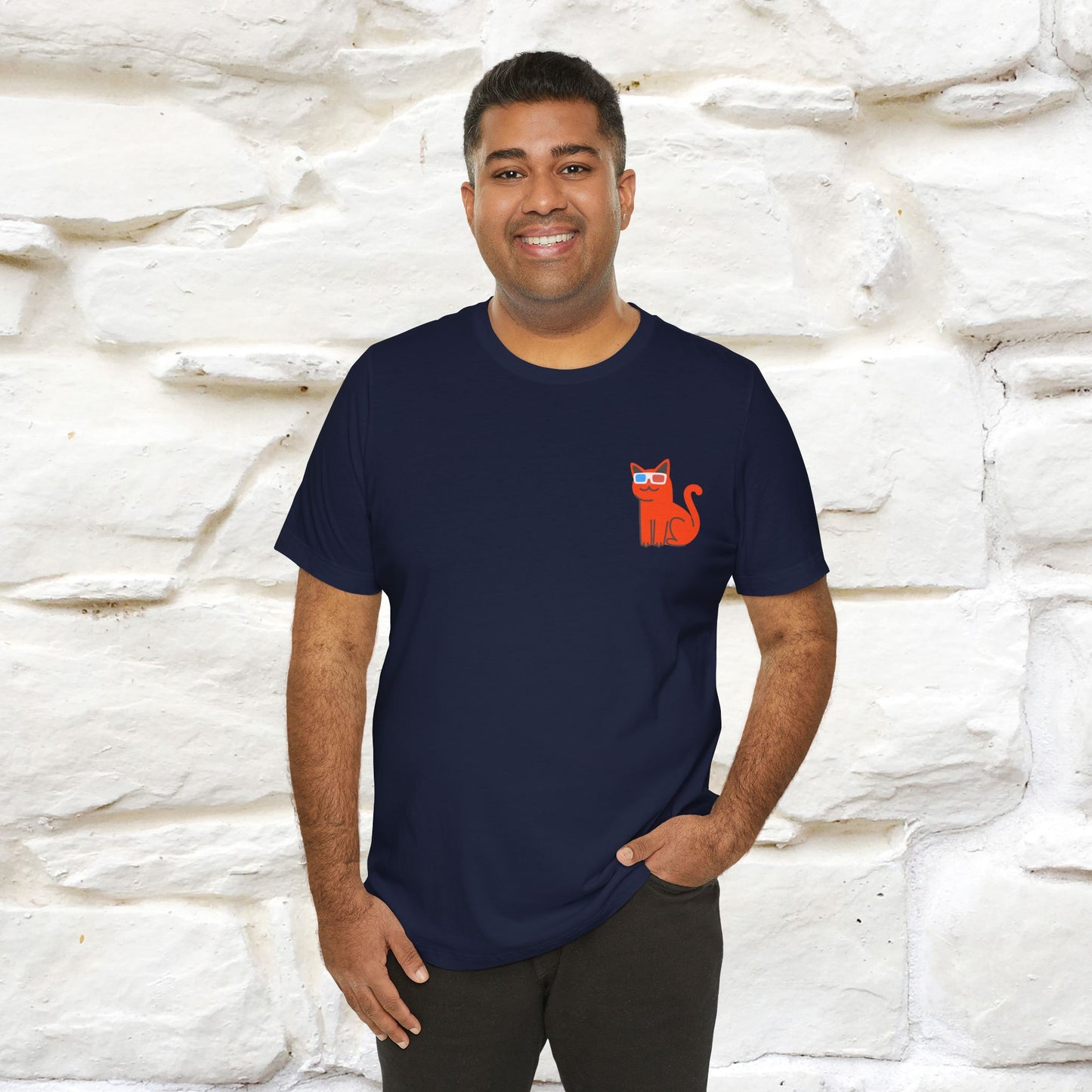 "See the Good in Yourself and Others" Cat T-Shirt | Front & Back Design | Nunu&Miao Studio