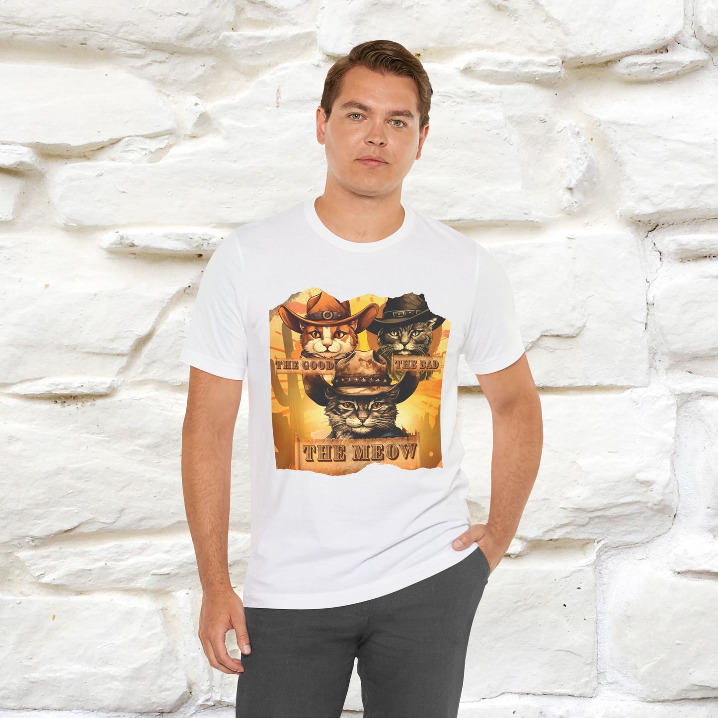 ''The Good, the Bad, and the Meow''| CatT-Shirt | Nunu&Miao Studio