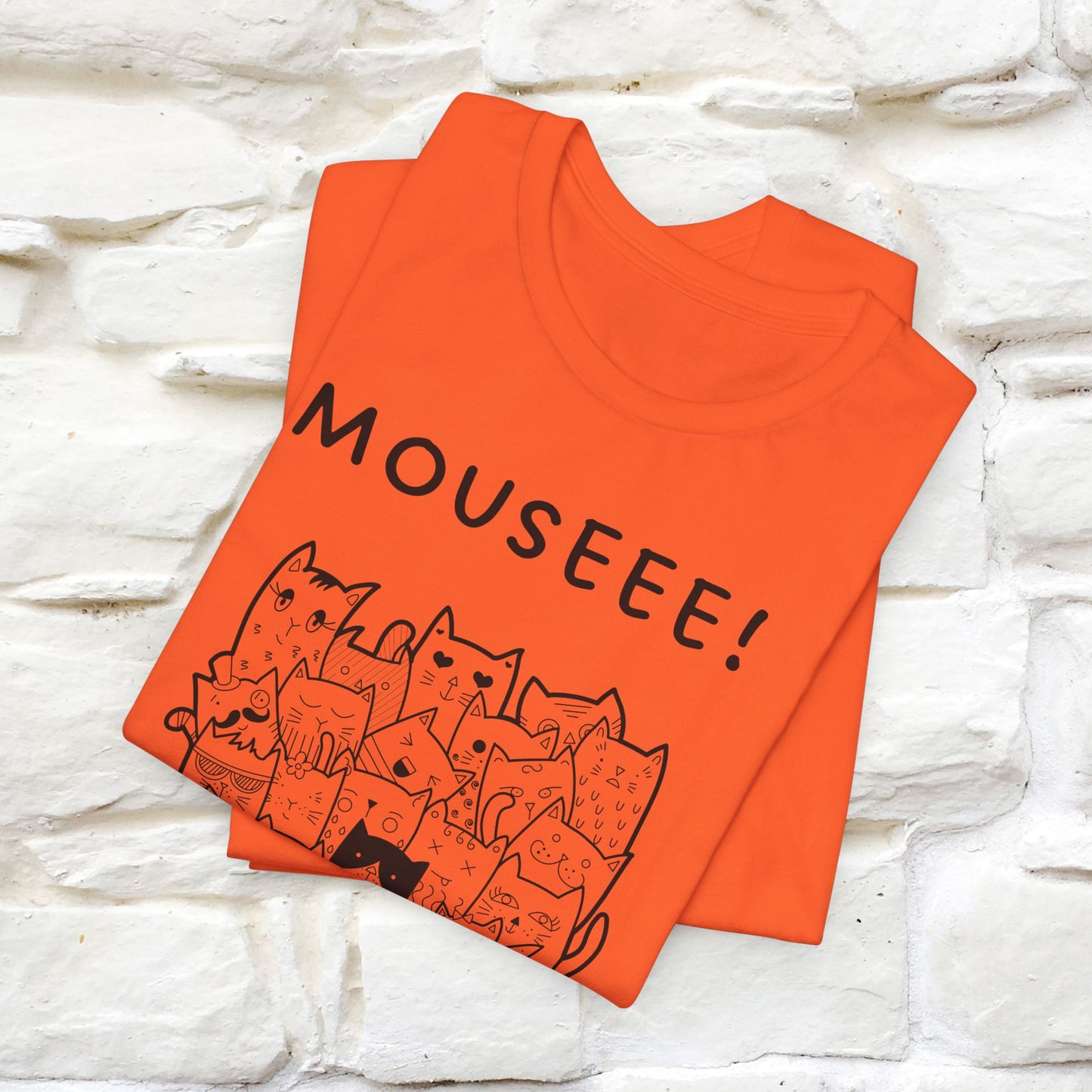 "Mouseee!" Cute Cat T-Shirt for Men & Women | 100% Cotton* 🐾