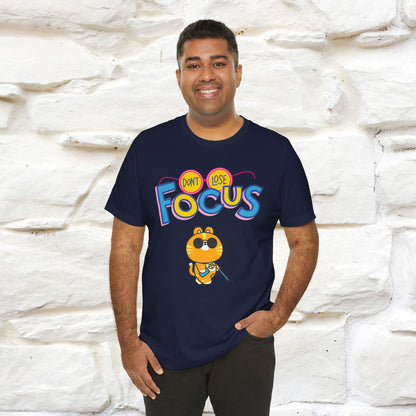 ''Don’t Lose Focus'' Cat T-Shirt | Nunu&Miao Studio