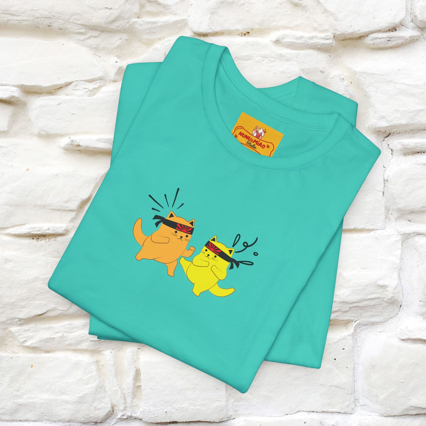 "You Have the Power to Protect Your Peace" Cat T-Shirt| Front & Back Design | Nunu&Miao Studio