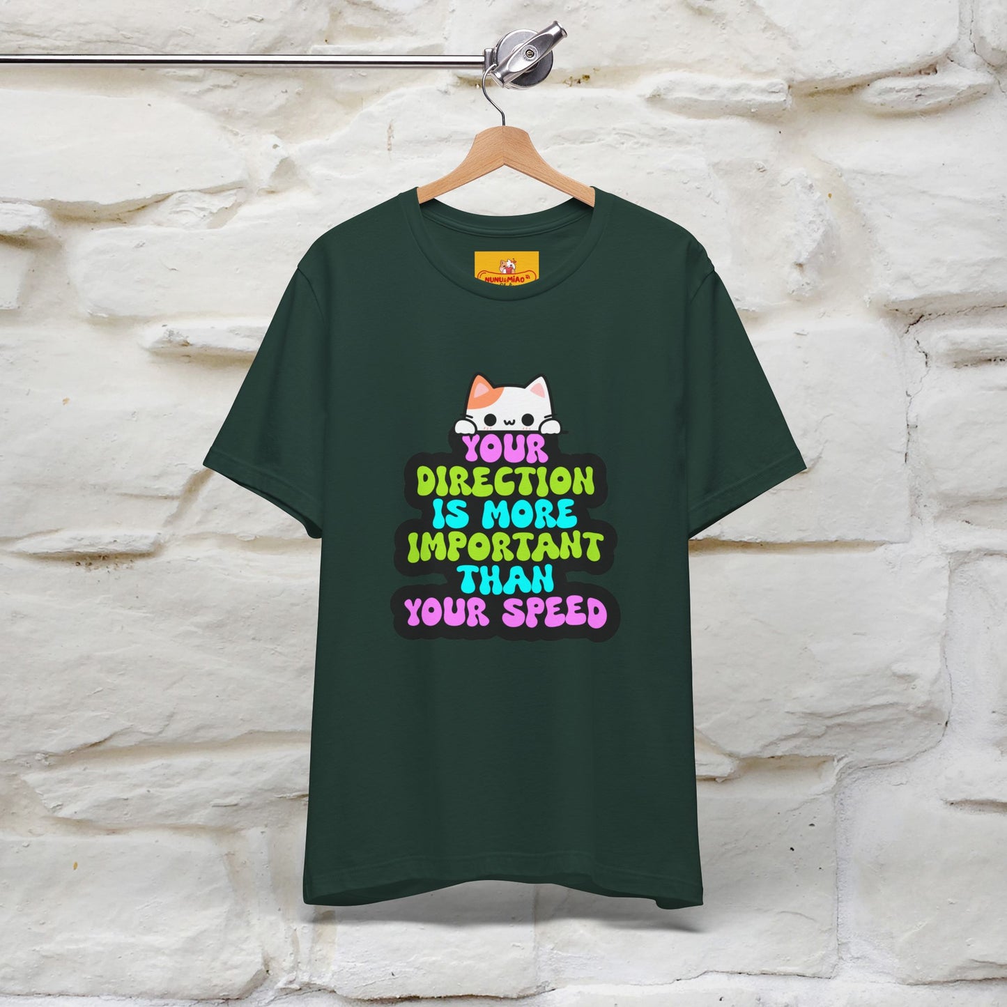 "Your Direction Is More ..." |  Cat T-shirt | Nunu&Miao Studio - Nunu&Miao Studio