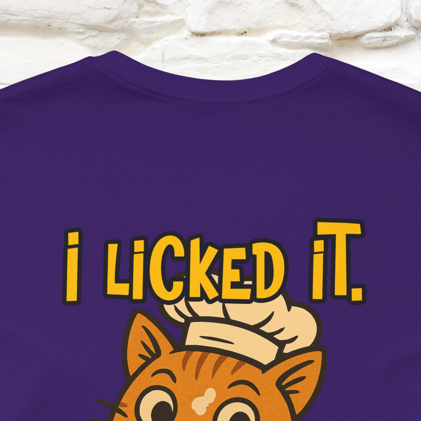 "I Licked It. It's Mine  " |Cat T-Shirt | Nunu&Miao Studio