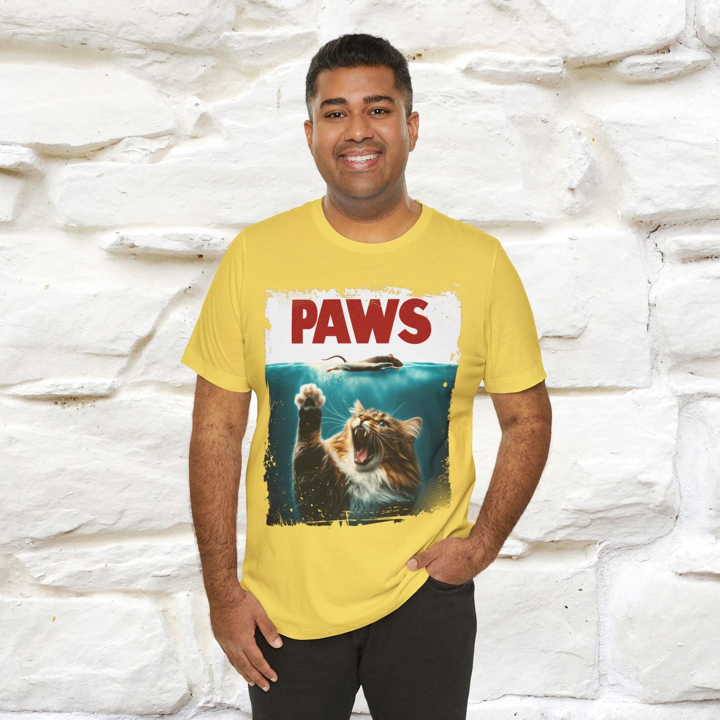 ''Paws'' Cat T-Shirt |  | Nunu&Miao Studio