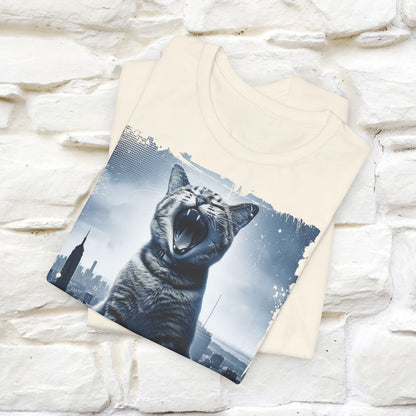 Catzilla T-Shirt | Fun Monster Cat Tee for Men & Women | 100% Cotton*