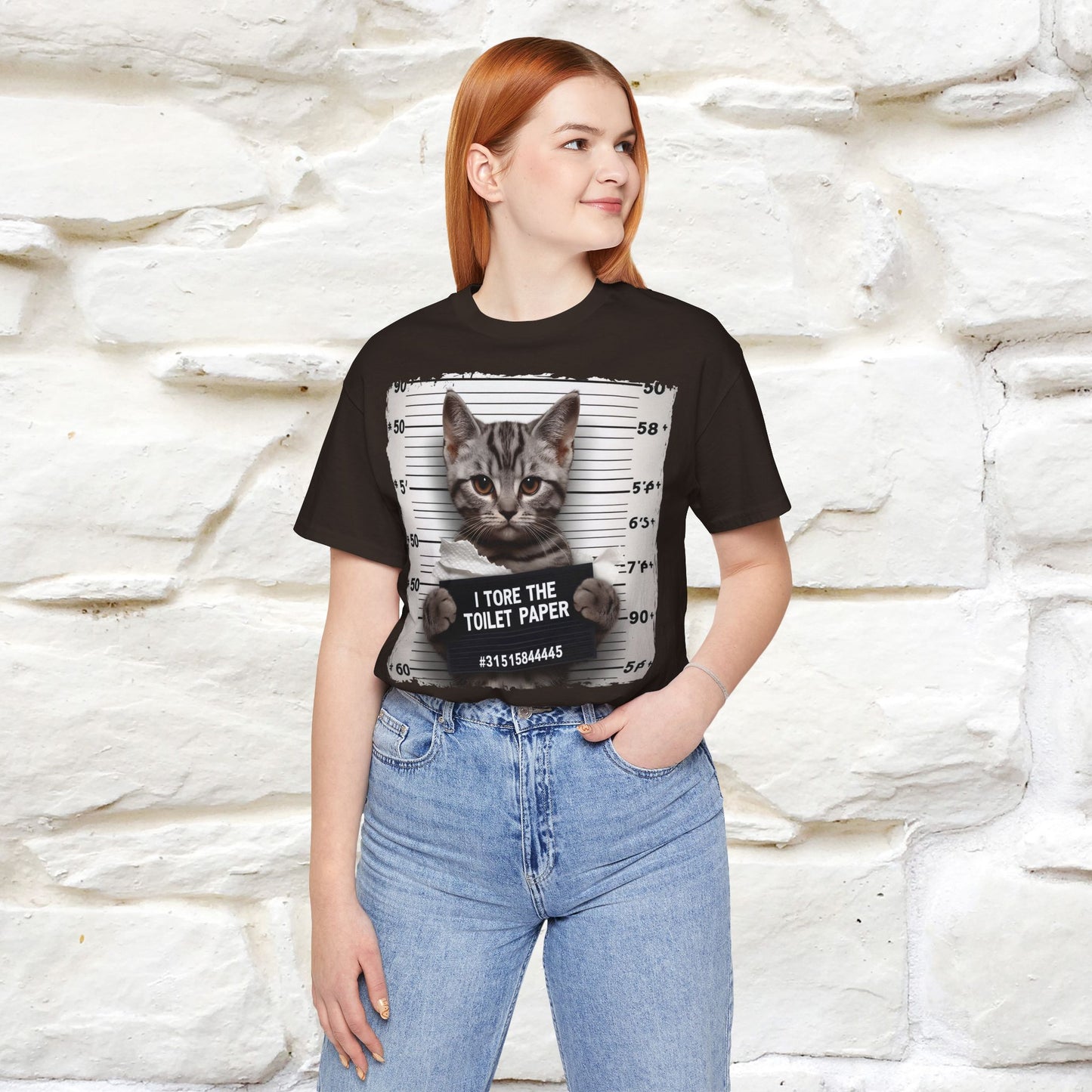 I Tore The Toilet Paper Cat T-Shirt for Men & Women | 100% Cotton*