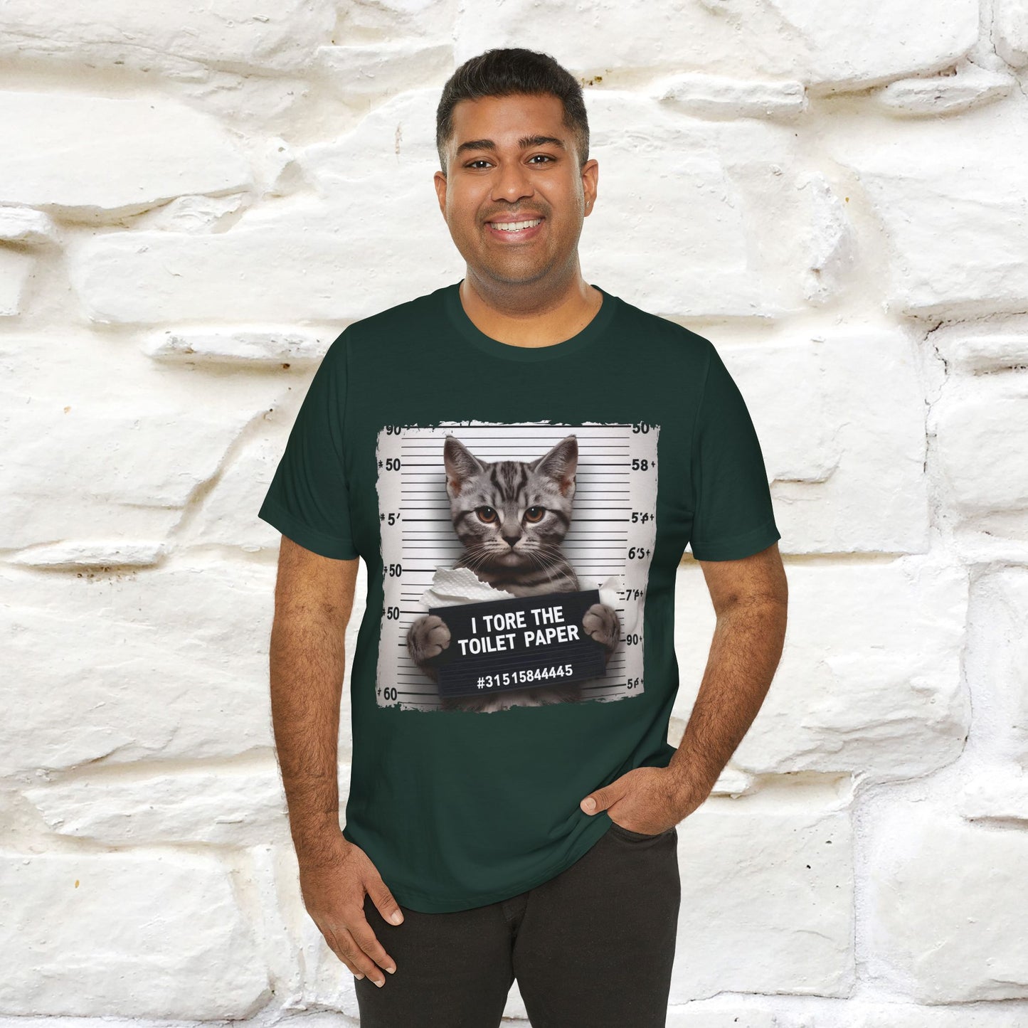 ''I Tore The Toilet Paper'' | Funny Cat T-Shirt | Nunu&Miao Studio