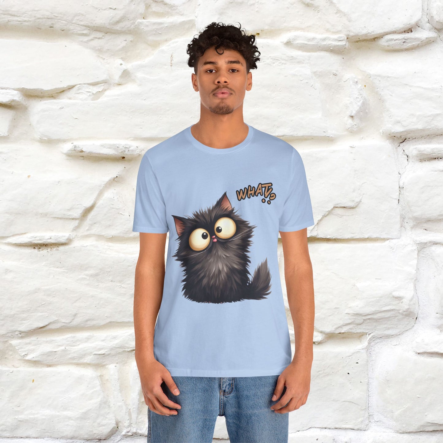 ''What ?'' | Cat T-Shirt  | Nunu&Miao Studio