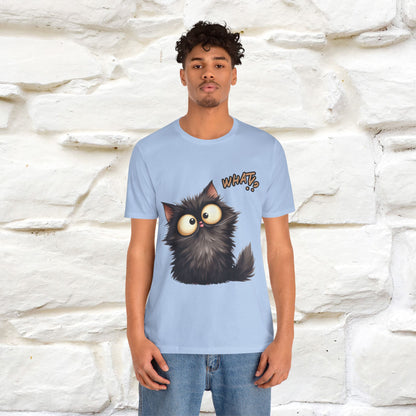 ''What ?'' | Cat T-Shirt  | Nunu&Miao Studio