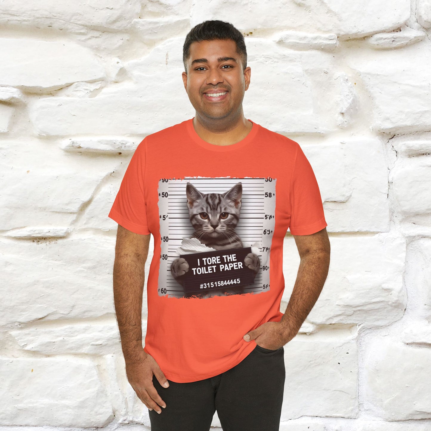 ''I Tore The Toilet Paper'' | Funny Cat T-Shirt | Nunu&Miao Studio
