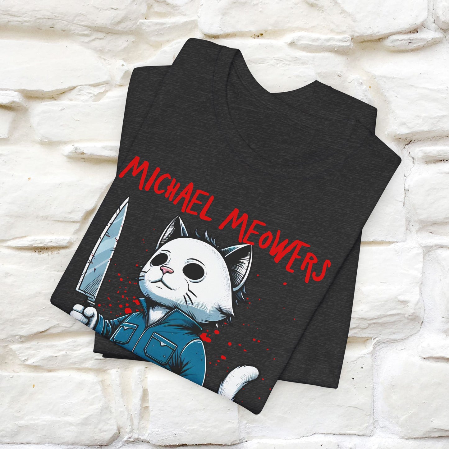 Michael Meowers T-Shirt | Playful Cat Parody Tee for Men & Women | 100% Cotton*