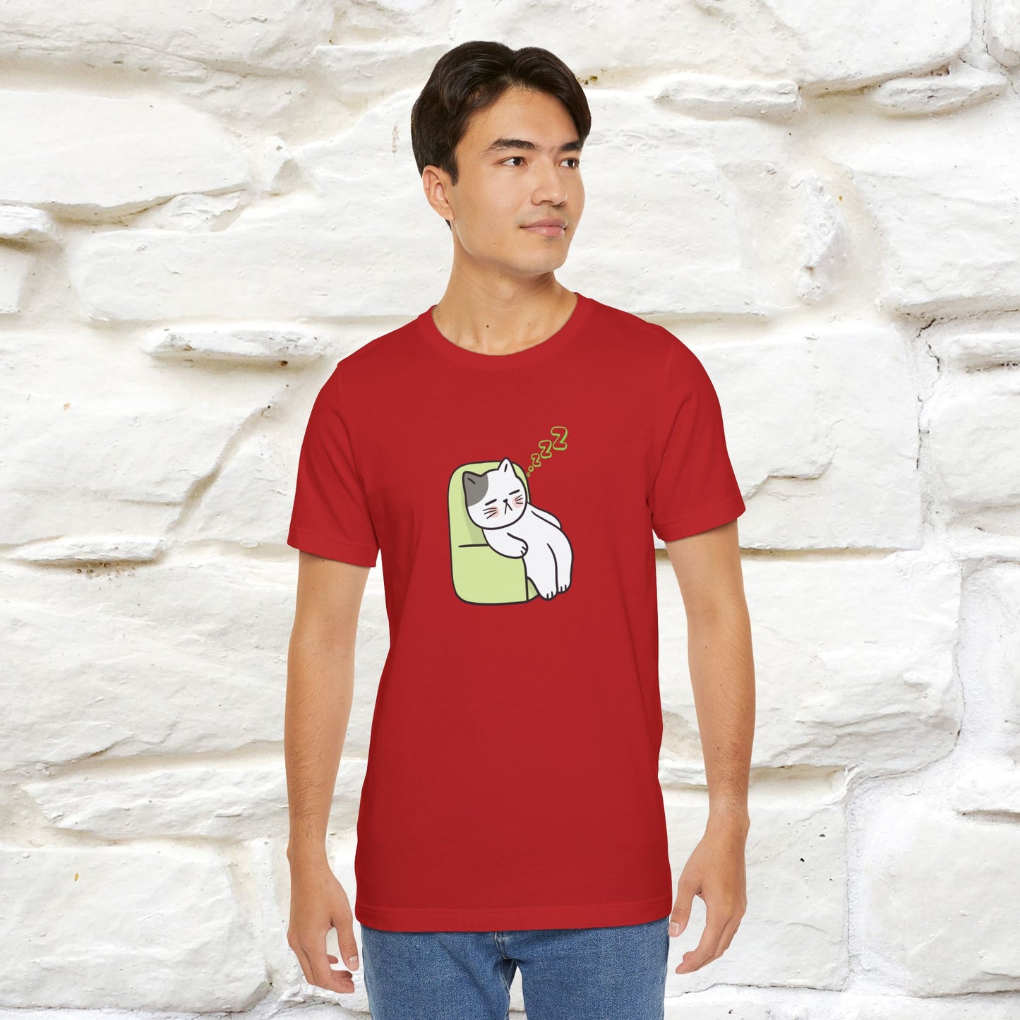 "Keep going… the couch isn’t going to nap on itself." Cat T-Shirt| Front & Back Design | Nunu&Miao Studio
