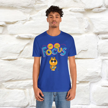 ''Don’t Lose Focus'' Cat T-Shirt | Nunu&Miao Studio - Nunu&Miao Studio