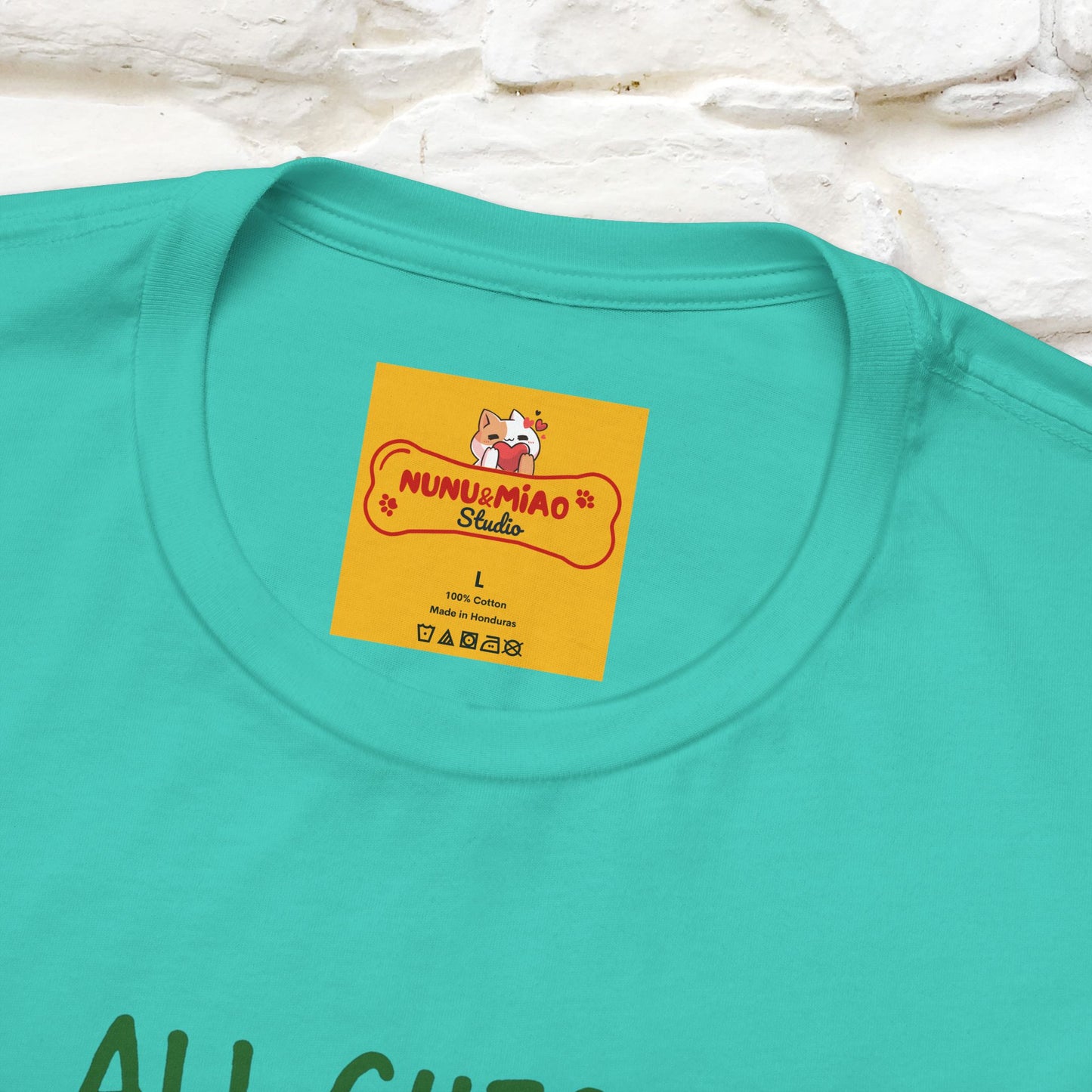 "All Guest Must Be Approved By The Cat - NO,MAYBE" Cat T-shirt |Nunu&Miao Studio