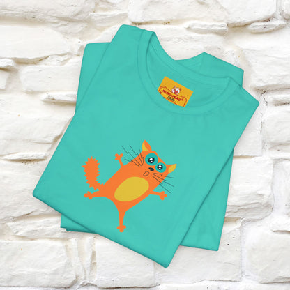 "It Always Seems Impossible Until It’s Done" Cat T-Shirt| Front & Back Design | Nunu&Miao Studio