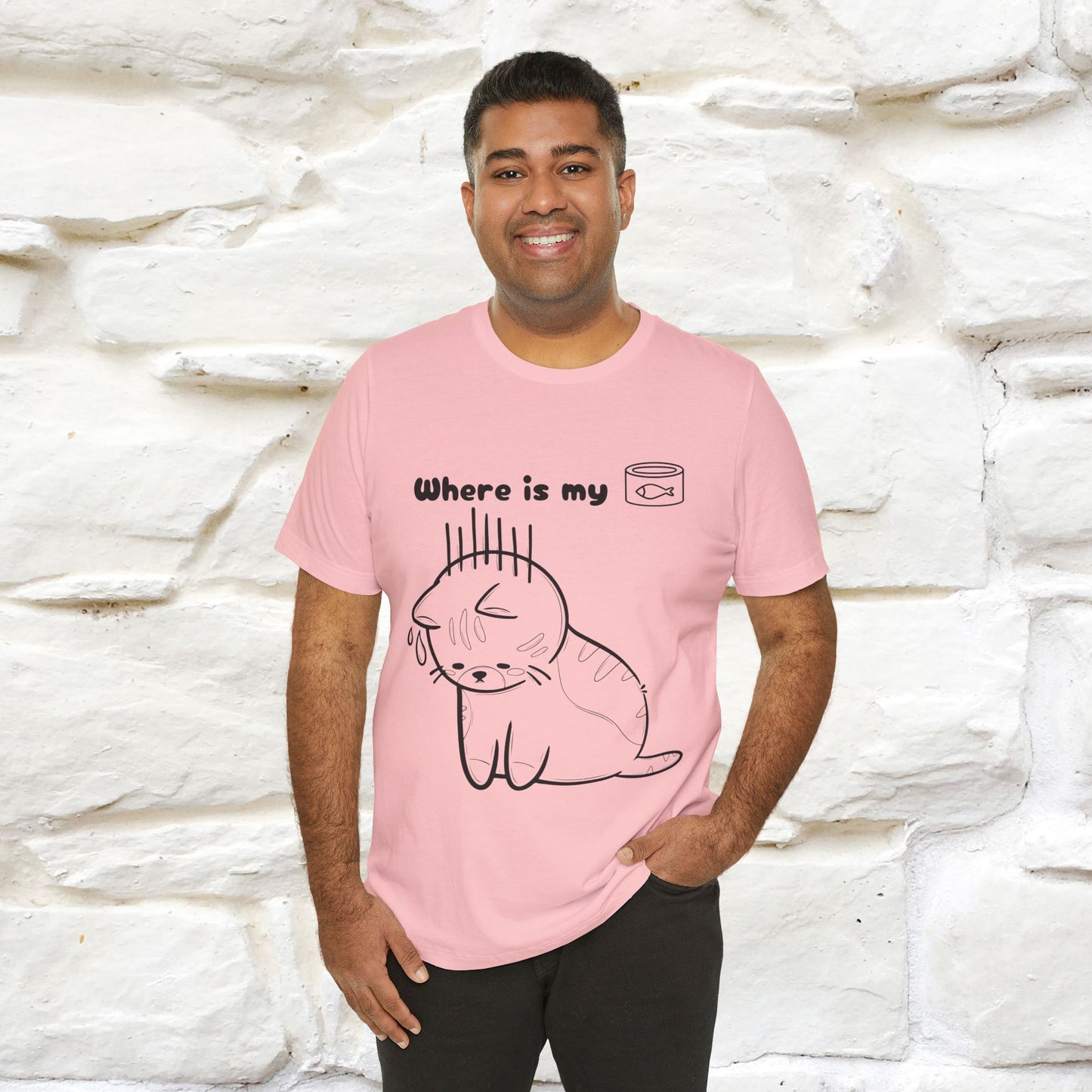 "Where Is My Tuna?" Cat T-Shirt | Nunu&Miao Studio