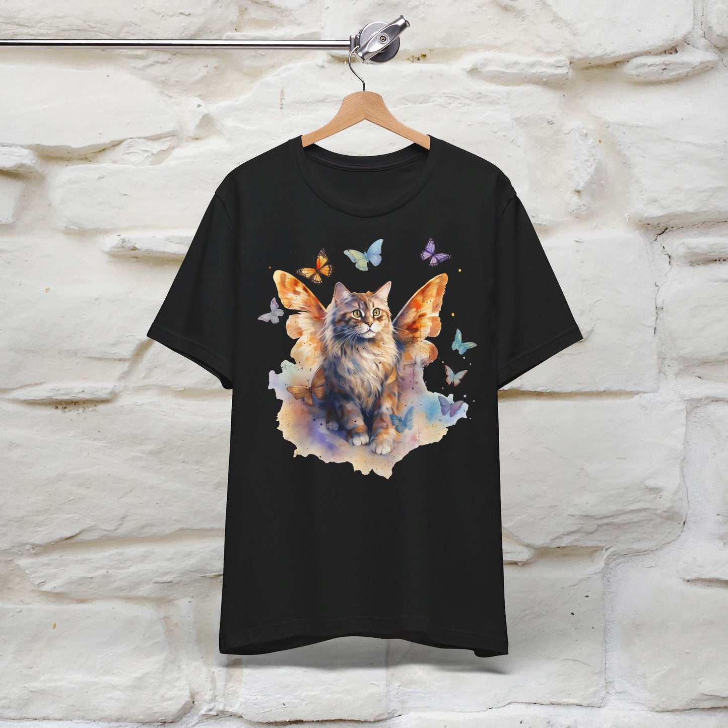 "Meow-velous Butterflies"  T-shirt for Women 100% Cotton* - Nunu&Miao Studio