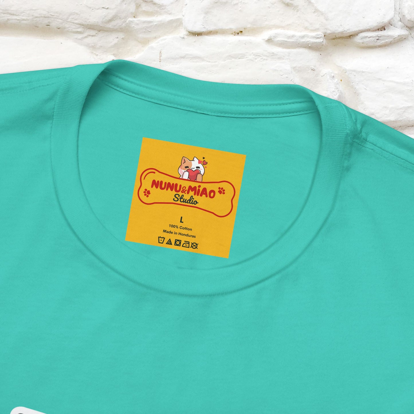 "Do something today… or tomorrow… or never." Cat T-Shirt| Front & Back Design | Nunu&Miao Studio