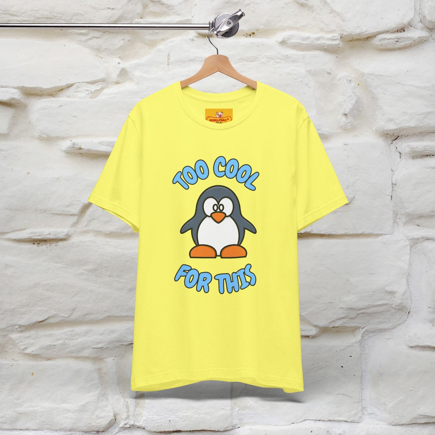''Too Cool For This" |Cat T-Shirt | Nunu&Miao Studio
