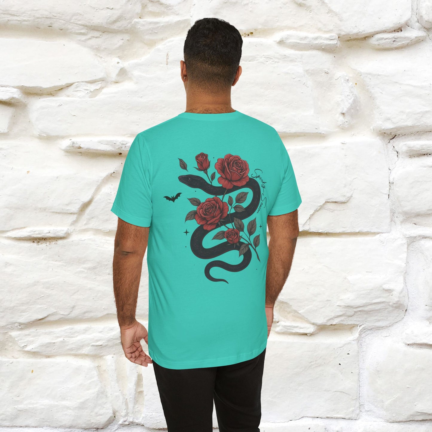 "The Rose and The Snake " Halloween T-shirt |Nunu&Miao Studio