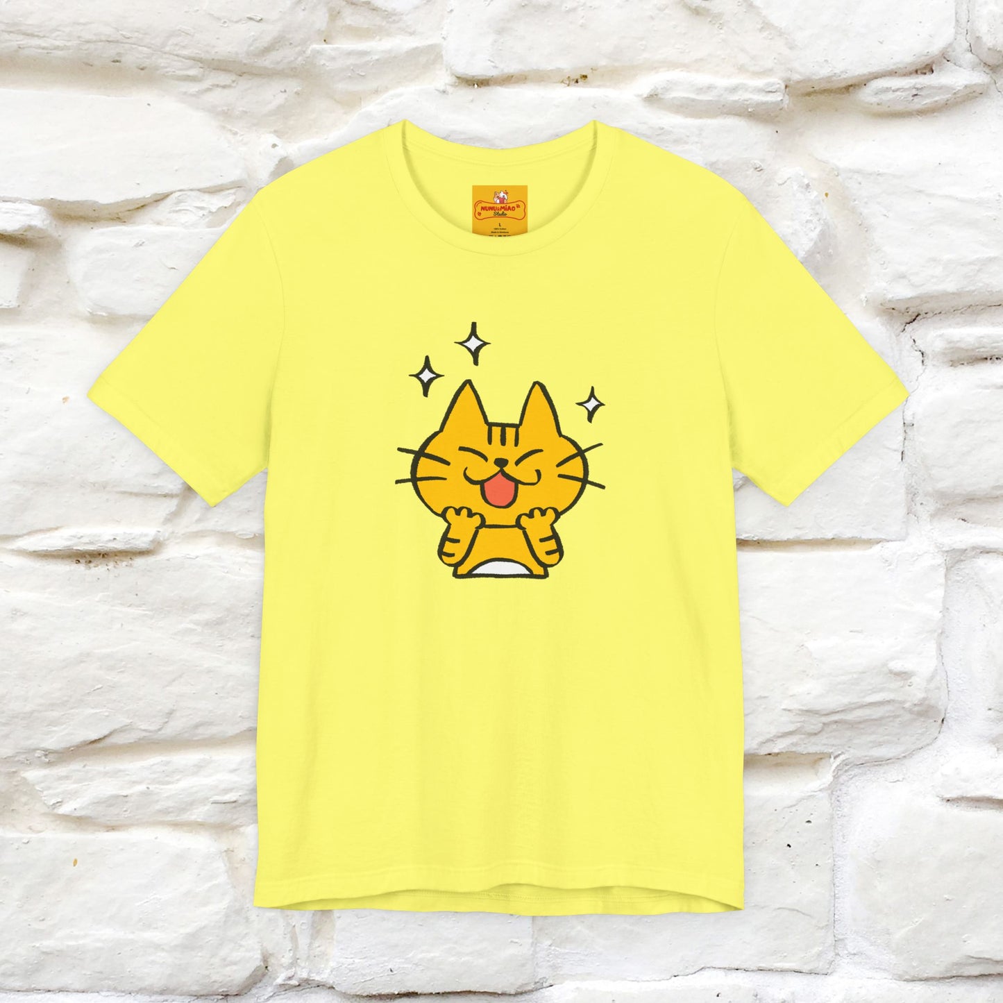 ""It's A Good Day" Cat T-Shirt| Front & Back Design | Nunu&Miao Studio