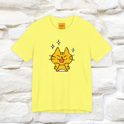 ""It's A Good Day" Cat T-Shirt| Front & Back Design | Nunu&Miao Studio