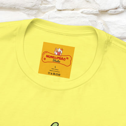 "Dream Without Fear And Love Without Limits'' Cat T-Shirt | Front & Back Design | Nunu&Miao Studio