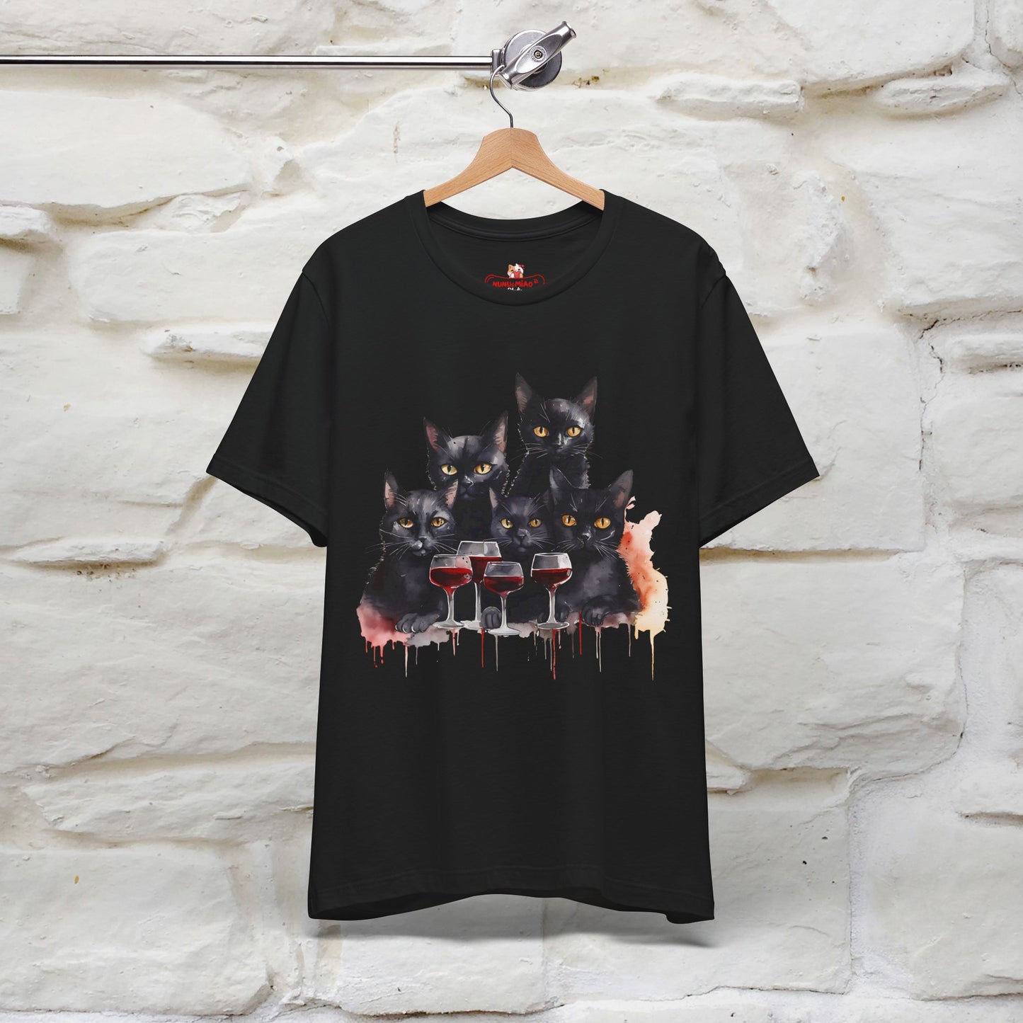 "Black Catty Cocktails" T-Shirt for Men & Women | 100% Cotton*