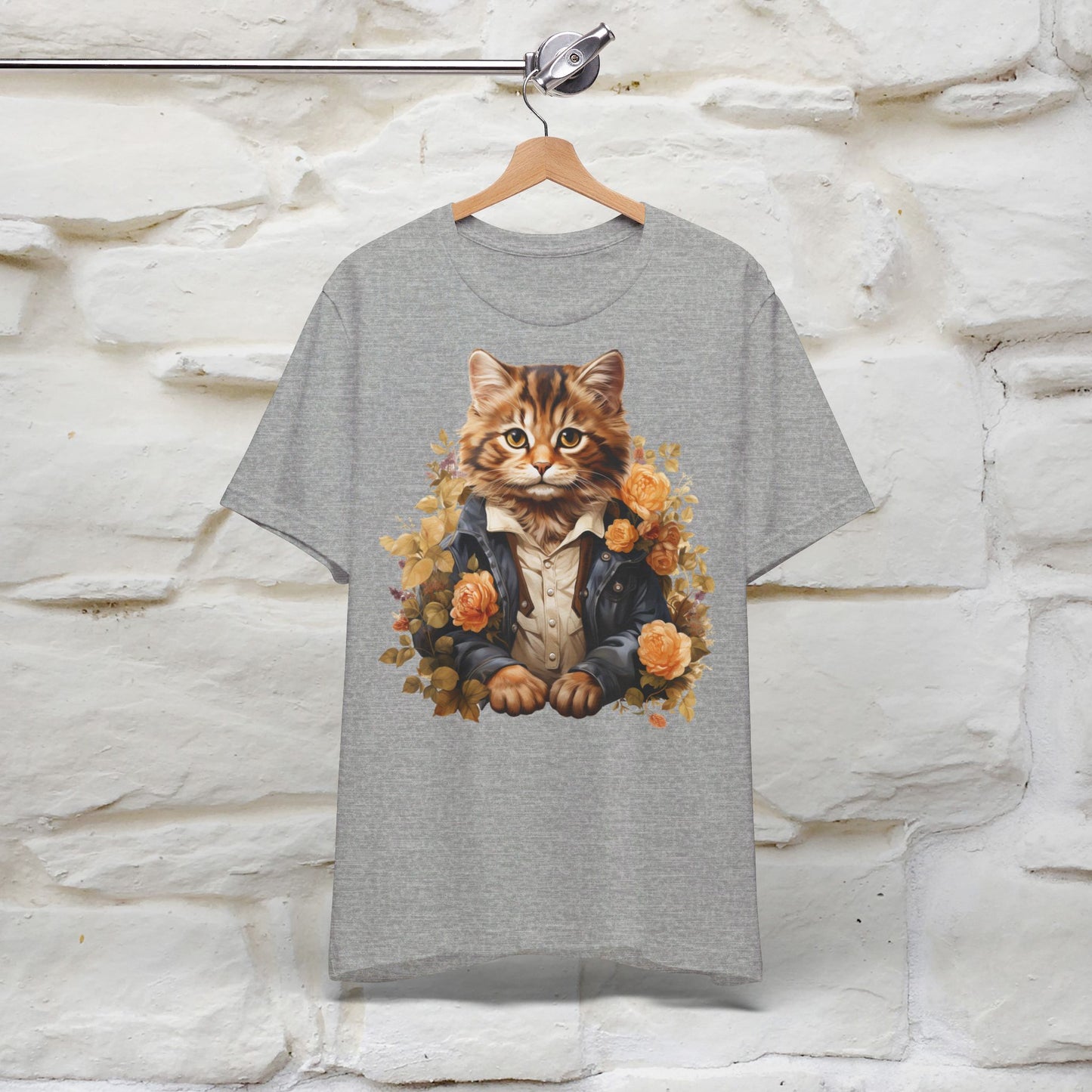 ''Garden Guardian'' Cat T-shirt for Women 100% Cotton* - Nunu&Miao Studio