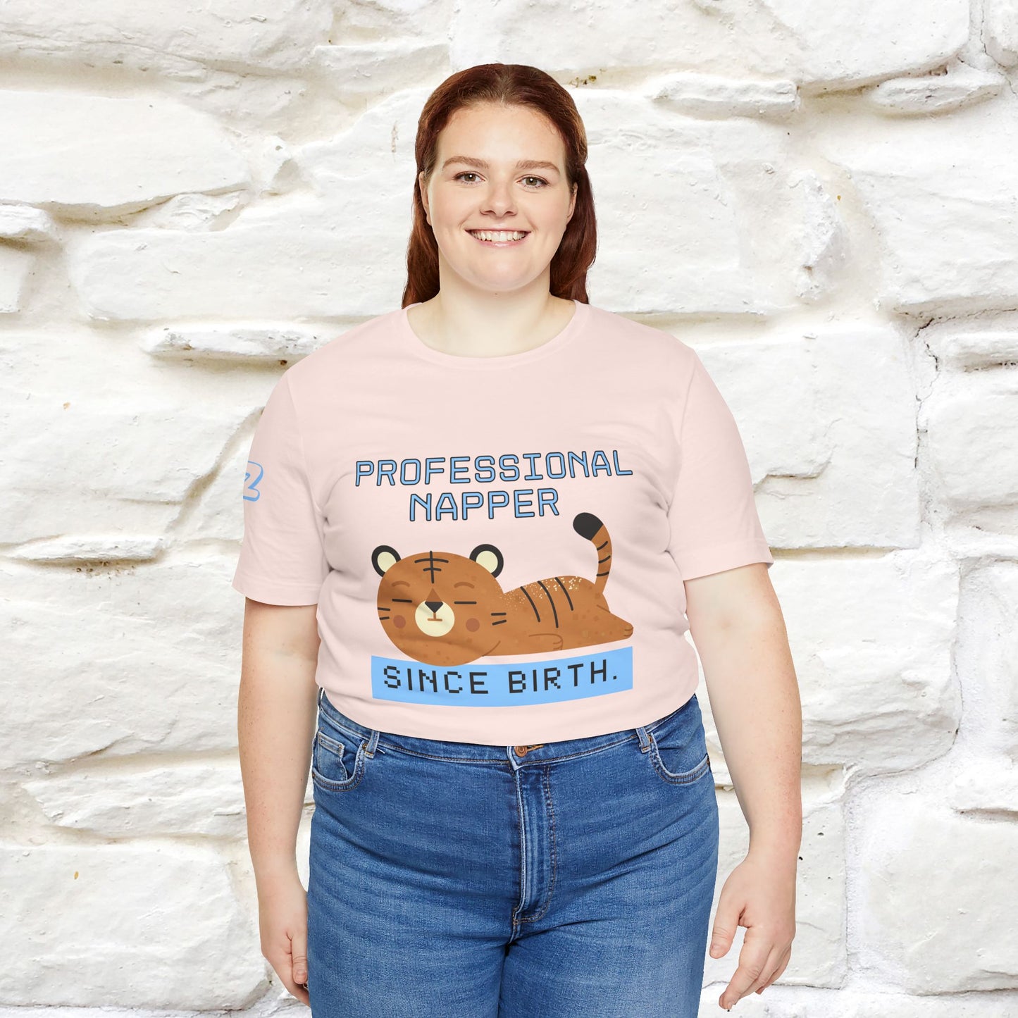 ''Professional napper since birth.''| CatT-Shirt | Nunu&Miao Studio