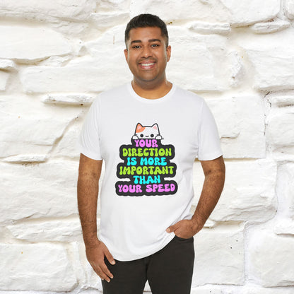 "Your Direction Is More ..." |  Cat T-shirt | Nunu&Miao Studio - Nunu&Miao Studio
