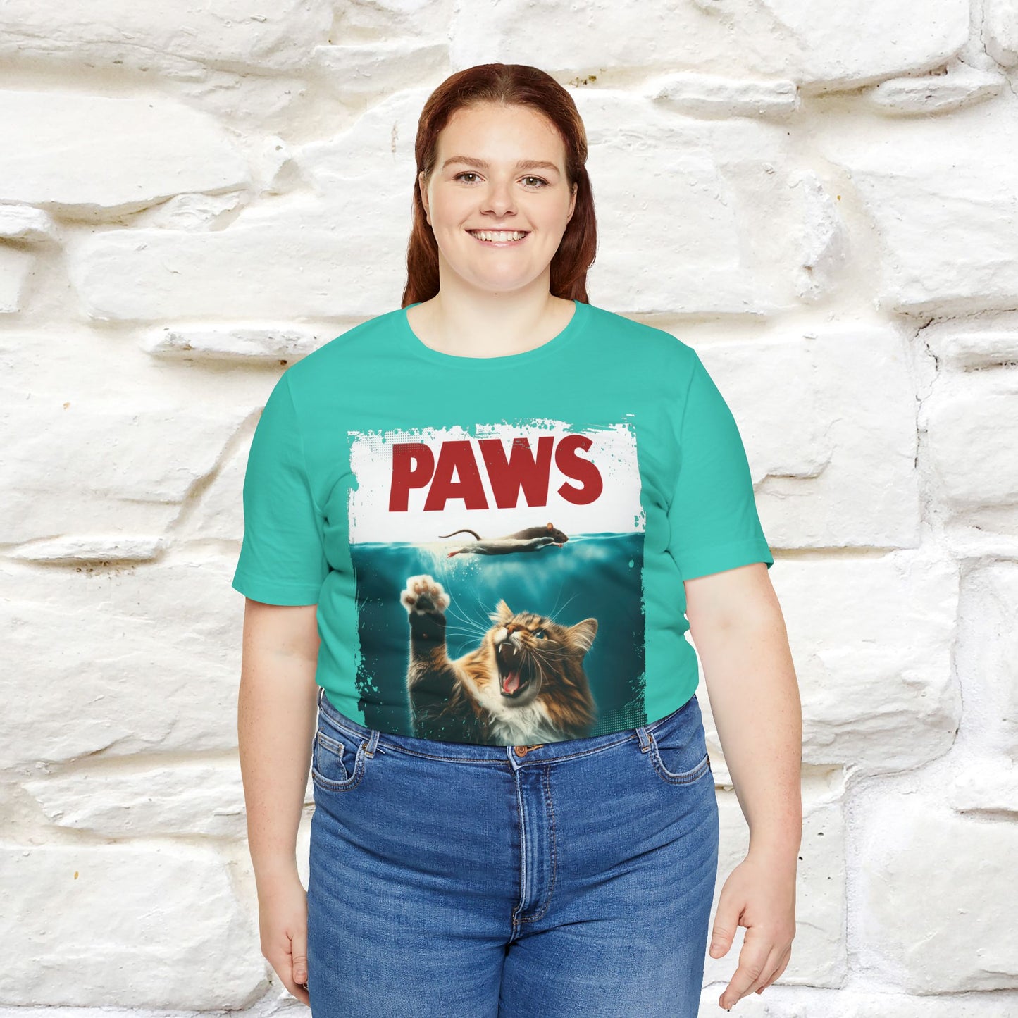 ''Paws'' Cat T-Shirt |  | Nunu&Miao Studio