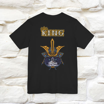 King Cat: Majestic Cat T-Shirt for Men & Women | Front & Back Design | 100% Cotton*