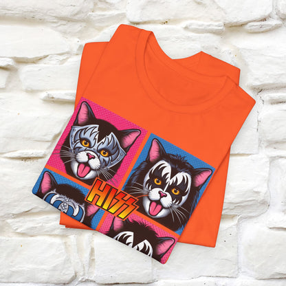 Hiss T-Shirt | Playful Cat Lover Tee for Men & Women | 100% Cotton*